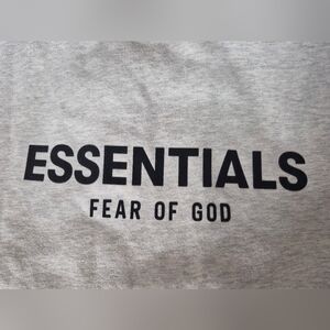 Fear of God Essentials Oatmeal Crewneck Sweatshirt